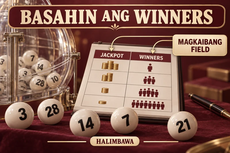 Paliwanag na ilustrasyon: Winner-count interpretation. Mga halimbawang label, hindi aktuwal na result.